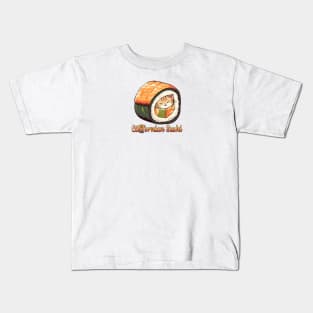 Catifornian sushi roll Orange Cat Kids T-Shirt